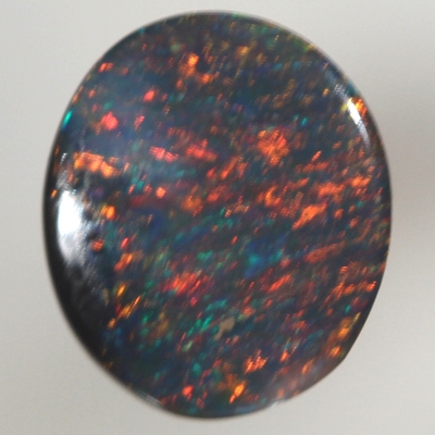 SOLID BLACK OPAL Bright burning red, always showing full colour